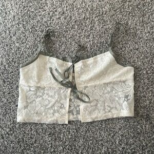 Cider Cream Lace Top